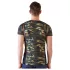 NEK - camiseta para hombre con patrón de camuflaje (verde-marrón)