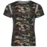 NEK - camiseta para hombre con patrón de camuflaje (verde-marrón) - 2XL