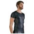 NEK - Camiseta masculina de manga corta efecto mate (negro) - M