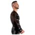 / Svenjoyment - arnés de pecho, camiseta de manga larga para hombre (negro)