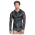 NEK - Sudadera con capucha estampado piel de serpiente (negro)