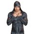 NEK - Sudadera con capucha para hombre con estampado de serpiente (negra) - M