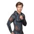 NEK - Sudadera con capucha para hombre con estampado de serpiente (negra) - M