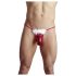 Tanga navideño sorpresa para hombres - rojo (Tallas S-L)
