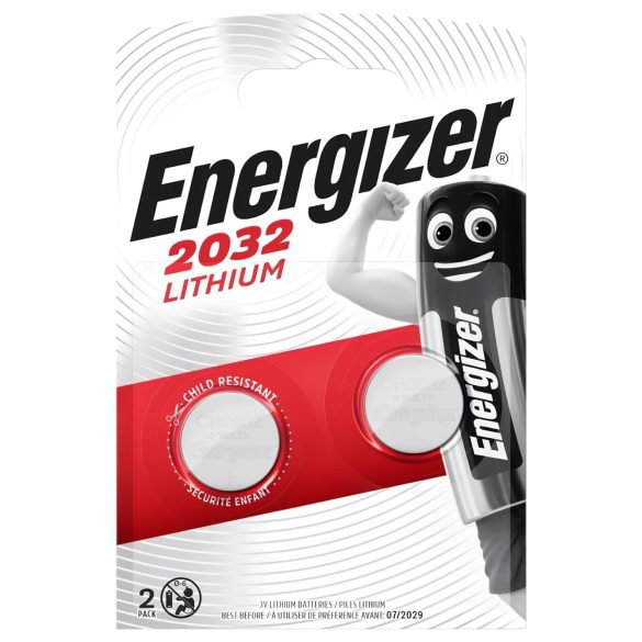 Pila de botón Energizer - CR2032 (paquete de 2)
