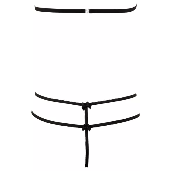 Cottelli - Conjunto lencería abierto - Encaje - Negro