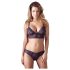 Cottelli - Encantador set de encaje floral (lila) - XL