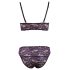 Cottelli - Encantador set de encaje floral (lila) - XL