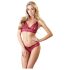 Cottelli - Conjunto lujurioso de encaje rojo - L