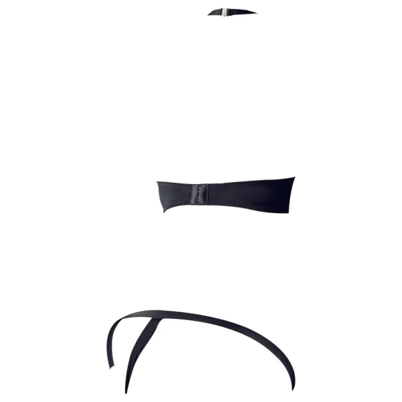 Cottelli - Conjunto de lencería con aros metálicos - negro - 80B/M