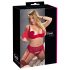 Conjunto de Lencería Ajustable Cottelli Plus Size (Rojo)