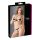 Cottelli - set de sujetador bordado brillante (negro) - M