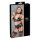 Conjunto Bondage Cottelli - lencería brillante de encaje (4 piezas) - M
