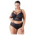 Cottelli Tallas Grandes - Sujetador de Encaje con Tiras (Negro) - 90E