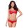 Set lencero en encaje rojo - Obsessive - L/XL