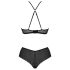 Kerria Lace Bikini Set (Black)  - L/XL