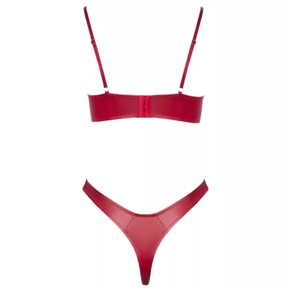 Cottelli Party - conjunto de sujetador brillante - rojo - 80B/M
