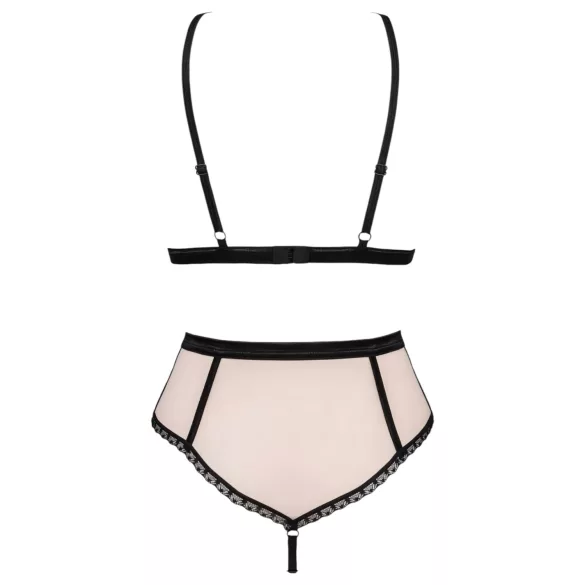 Obsessive Lilines - conjunto lencería sujetador y tanga - rosa