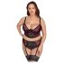 Cottelli Tallas Grandes – Conjunto de Lencería (Rojo) - 90C/XL