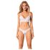 Conjunto Celestial Obsessive - set de encaje (blanco) - M/L
