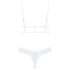 Conjunto Celestial Obsessive - set de encaje (blanco) - M/L