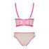 Obsessive Nudelia - conjunto de sujetador (natural-rosa) - S/M
