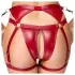 Cottelli Bondage - Conjunto rojo brillante y esposas - M