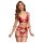 Cottelli Bondage - Conjunto rojo brillante y esposas - L