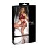 Cottelli Bondage - conjunto de sujetador cruzado - rojo - L