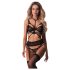 Conjunto de lencería Premisis Obsessive (negro)
