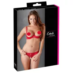   Cottelli - conjunto lencería sujetador realce sensual - 80B/M