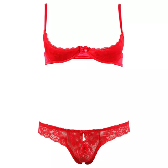 Cottelli - conjunto lencería sujetador realce sensual - 80B/M