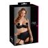 Cottelli Plus Size - realce de busto (negro)