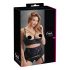 Cottelli Plus Size - Strappy, Ringed Breast Lifter (Black) - 95E