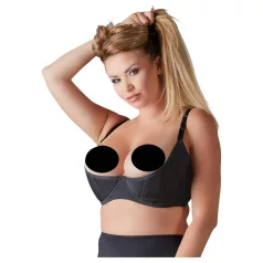 Cottelli Plus Size - sujetador realce con aros - negro