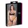 Cottelli - Sujetador anillos con tanga (negro)