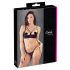 Cottelli - Sujetador anillos con tanga (negro)
