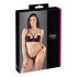 Cottelli - Sujetador anillos con tanga (negro)