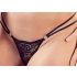 Cottelli - Sujetador anillos con tanga (negro)