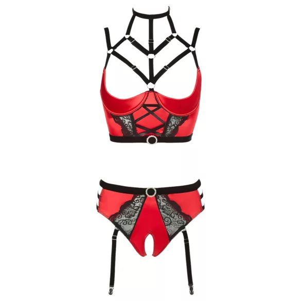 Conjunto Elevador de Pecho con Aro (rojo) - 80B/M