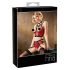 Abierta Fina - conjunto elevador de pecho con aros (rojo) - 85C/L