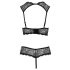 Cottelli - conjunto sosten abierto (negro) - 80B/M