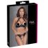 Cottelli - Conjunto elevador con cuello, encaje (negro) - 85B/L