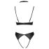 Cottelli - Conjunto elevador con cuello, encaje (negro) - 85B/L