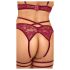 Set Abierta Fina - Resalta tus encantos en rojo - M