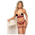 Set Abierta Fina - Resalta tus encantos en rojo - L