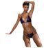 Obsessive Balitta - bikini brillante de cuello halter (lila)