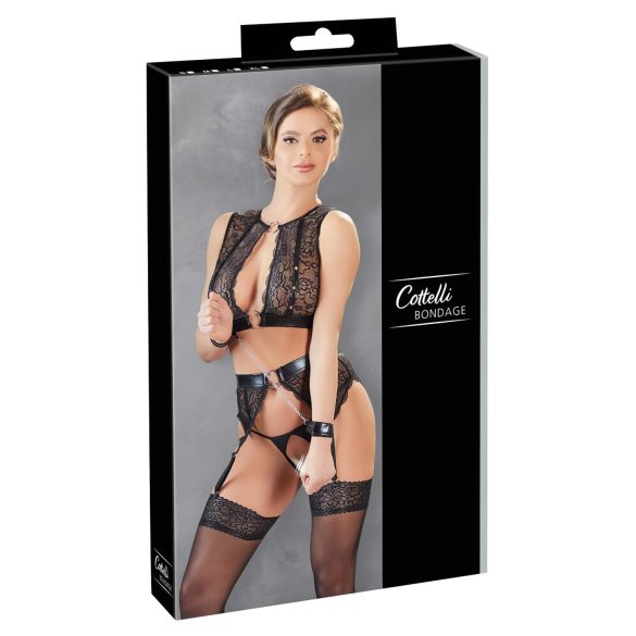Conjunto sexy Cottelli Bondage (4 piezas)