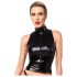 Noir - Top Brillante con Cremallera (Negro) - L