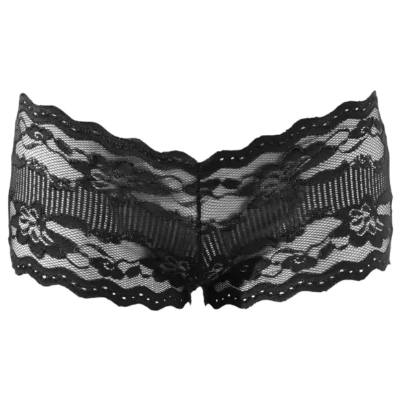 Cottelli - Braguita brasileña de encaje - negro - M